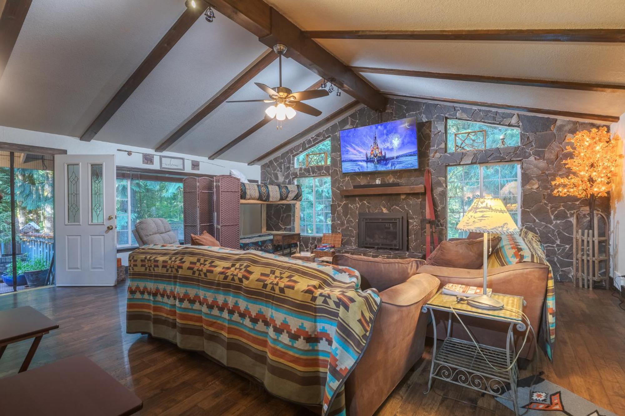 Cozy Bird House W Big Screen! Mount Hood Village Exterior foto